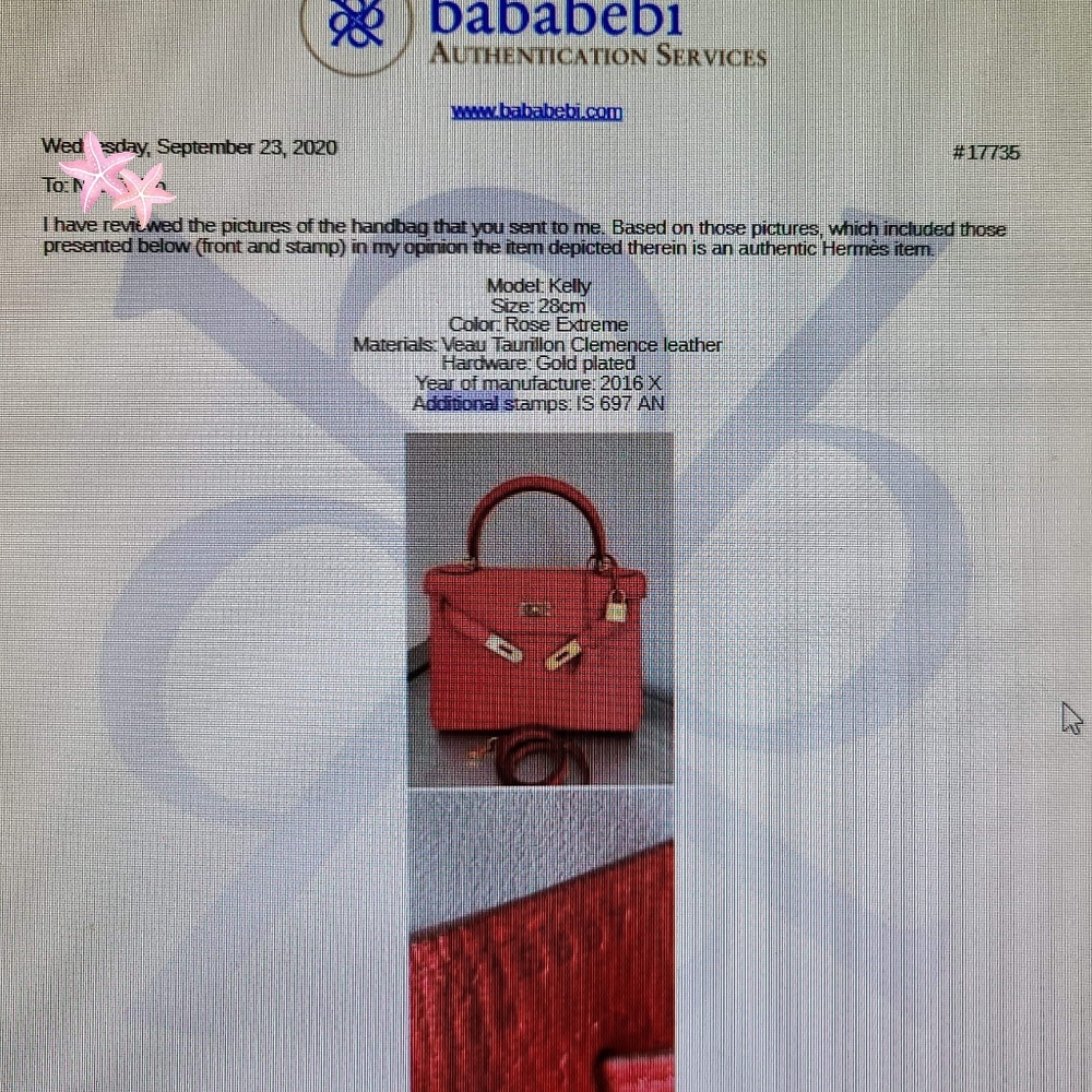 Hermes kelly 28 - Picture 5 of 10